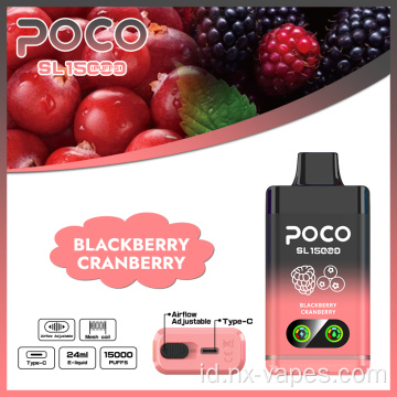 POCO SL 15000 Puffs Harga Grosir